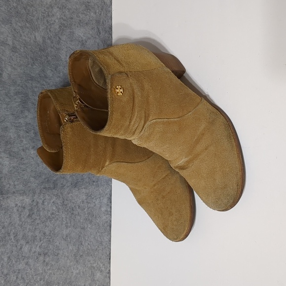 Tory Burch Suede Ankle Booties size 6.5 - Picture 2 of 12